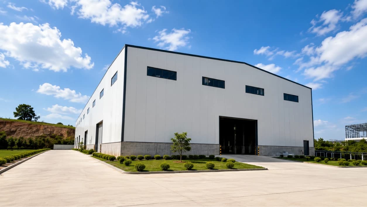 EVA üretim fabrikası dış görünüm